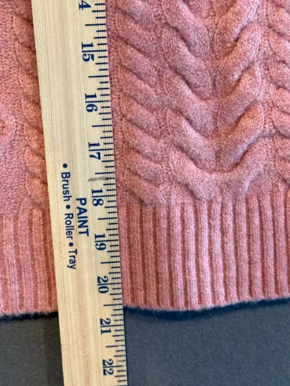 J. Crew textured cable